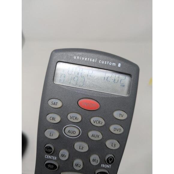 Original RCA RC810A Universal Remote Control Custom 8 Device Learning - Picture 3 of 4